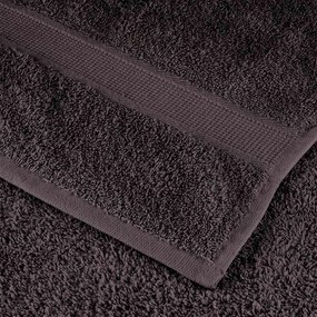 Toalhas 2 pcs 100x200 cm 360 gsm 100% algodão antracite