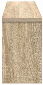 Cabideiro de Parede Carvalho sonoma 75 x 16 x 26 cm