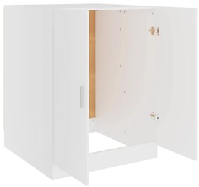 Armário para máquina de lavar roupa 71x71,5x91,5 cm branco