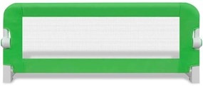 Toddler Barra de segurança para cama 102 x 42 cm verde