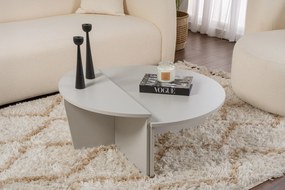 Mesa de Centro "Orion" – Cinzento, Conjunto Modular, 90x60x30 cm, Desi