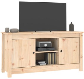 Móvel de TV 103x36,5x52 cm madeira de pinho maciça