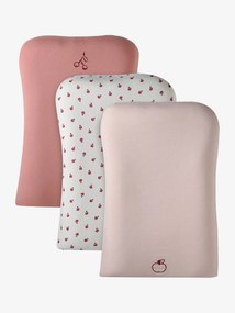 Lote de 3 capas para colchão de mudas lote rosa