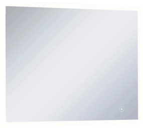 Espelho Doves com Luz LED e Sensor Touch - 80x60cm - Design Moderno