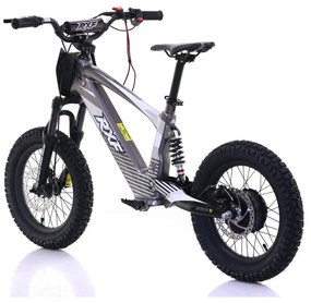 Bicicleta elétrica infantil 500W 18" Junior RXF EVO Cinzenta