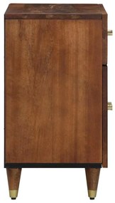 Gabinete de Cabeceira 50x33x60 cm Madeira de Mangueira