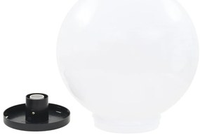 Candeeiro esférico LED 2 pcs 40 cm PMMA