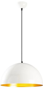 Candeeiro Suspenso Berceste – Branco – 40 x 40 cm