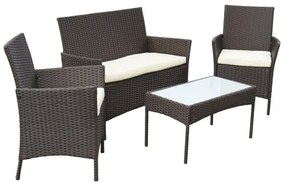 DUDECO - Conjunto Exterior Fiji Castanho