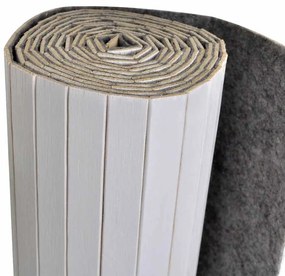 Biombo/divisória de sala 250x165 cm bambu branco