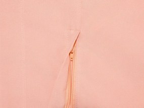 Pufe almofada rosa claro 140 x 180 cm FUZZY Beliani