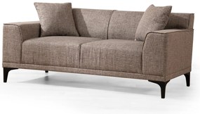 Sofá de 2 Lugares Petra – Cor Fawn – 165x87x86 cm