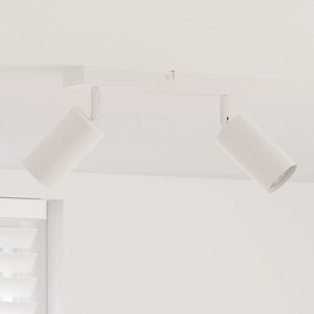 Spotlight de Teto 2 Via Ajustável Branco GU10