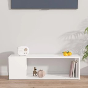 Móvel de TV 100x24x32 cm derivados de madeira branco