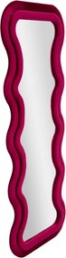 ESPELHO DE PAREDE EMILY 60X6X160 CM (TAMANHO DO ESPELHO INTERIOR 42X144) FUXIA
