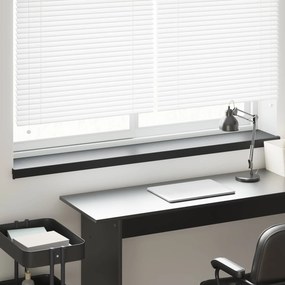 vidaXL Soleira de Janela Preto com Textura de Madeira PVC