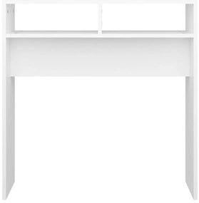 Mesa consola 78x30x80 cm derivados de madeira branco