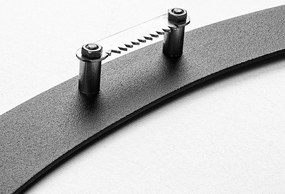 Acessório Decorativo de Parede em Metal Model-190 – Preto – 52 x 70 cm