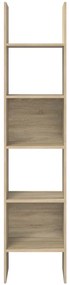 Estante 40x35x180 cm contraplacado cor carvalho sonoma