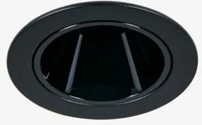 Downlight Led Encastrável Com Aro Ø5 Cm Em Alumínio Com Acendimento E Apagamento Progressivos Luisiana Branco Cálido 2700k & Preto & 3 W & 19º - Sklum