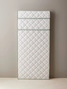 Colchão antiácaros em espuma, com tratamento Bi-ome NTL®, para cama evolutiva 90x140/170/190cm branco claro liso