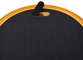 Candeeiro de mesa laranja plástico Incl. LED Solar Recarregável IP44 - Ambar Moderno