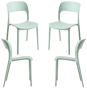 Pack 4 Cadeiras Inis - Celadon