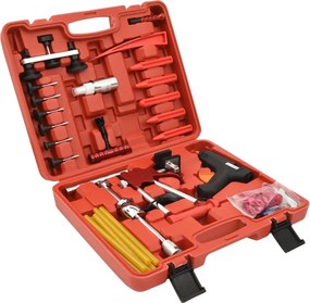 vidaXL Conjunto de reparação de mossas 42 pcs com caixa de arrumação