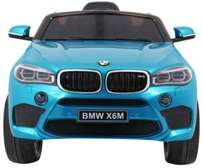 Carro elétrico para Crianças BMW X6M Azul pintado