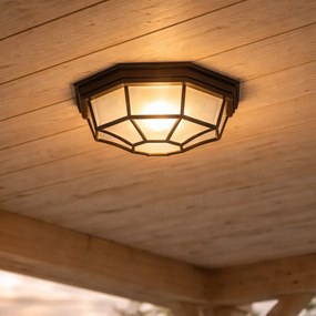 Plafon Rústico Castanho Ferrugem 26.5 IP44 - Bri