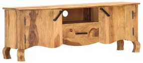Móvel de TV 115x30x42 cm madeira maciça