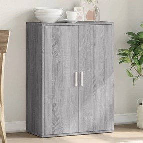 vidaXL Aparador 60x31x84 cm derivados de madeira cinzento sonoma