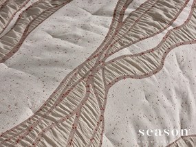 COLCHA OCEANO C/ LARANJA: 1 colcha 200x260 cm ( largura x comprimento ) +  1  almofada cheia 50x70 cm