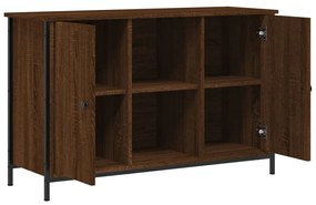 Móvel de TV 100x35x65 cm derivados de madeira carvalho castanho