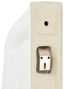 Divisória de privacidade p/ urinol de parede cerâmica branco