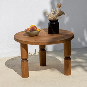 Mesa de Centro Ida – Chesnut – 60x40x60 cm