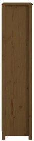 Estante 50x35x154 cm madeira de pinho maciça castanho mel