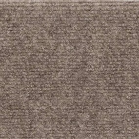 Tapetes escada autoadesivos 15 pcs 56x17x3 cm agulhado creme