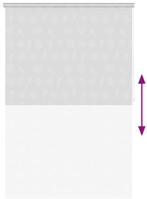 Estore de rolo para o duche 160x240 cm estrelas-do-mar