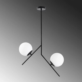 Chandelier Dolunay – Preto – 43 x 15 cm
