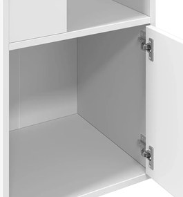 Estante 40x36x189 cm derivados de madeira branco