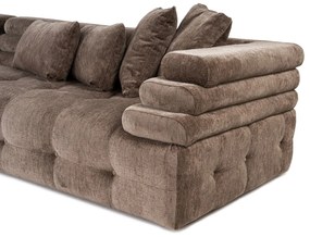 Sofá de Canto Boston – Cinzento – 303 x 190 cm