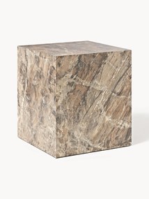 Mesa de apoio com efeito de mármore Lesley