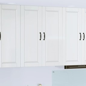 vidaXL Armário de Cozinha com porta Branco Brilhante 80 x 31 x 100 cm