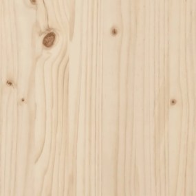 Cabeceira 140 cm madeira de pinho maciça