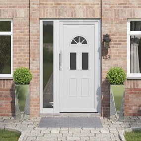 vidaXL Floreira 2 pcs Prateado 30 x 30 x 75 cm Aço Galvanizado