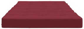 Almofadões p/ cadeira terraço 2pcs tecido oxford vermelho tinto