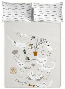 Lençol de cima Panzup Gatos 2 210 x 270 cm (Casal)