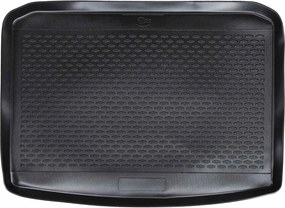 vidaXL Tapete de Porta-Malas Preto compatível com ŠKODA KAROQ-dolní