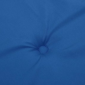 Almofadões cadeira encosto alto 2 pcs tecido oxford azul real